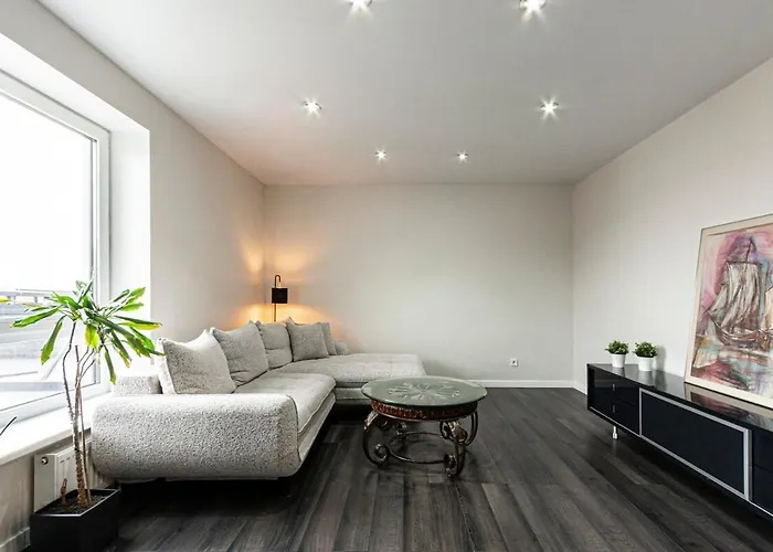 アパート Spacious And Modern With Free Parking ヴィリニュス