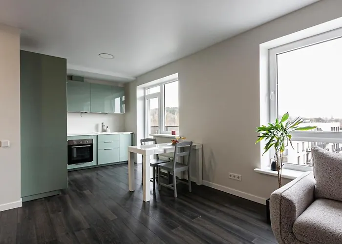 Apartman Spacious And Modern With Free Parking Vilnius