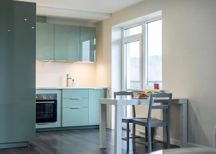 아파트 Spacious And Modern With Free Parking 빌뉴스